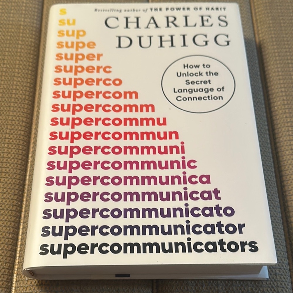 ☄️2/$15☄️Self help. SuperCommunicators